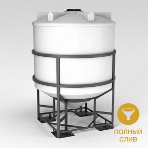 Емкость ФМ 5000л в обрешетке в Тарусе
