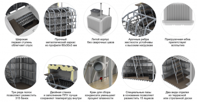 Погреб Rostok 8000 СТАНДАРТ в Тарусе